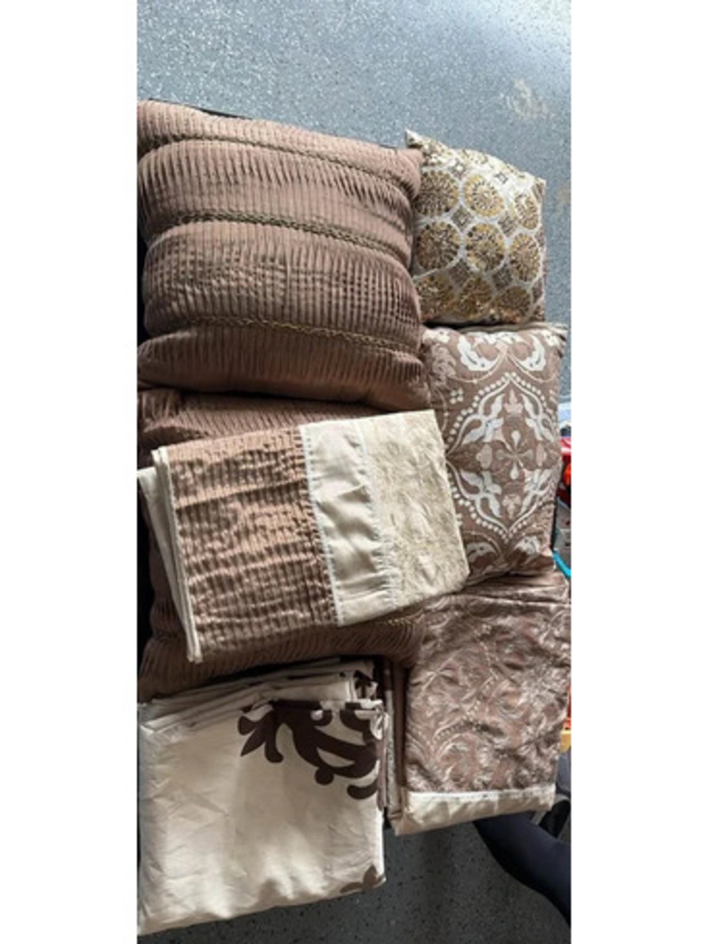 Pillows and Decorative Shams, Covers, etc